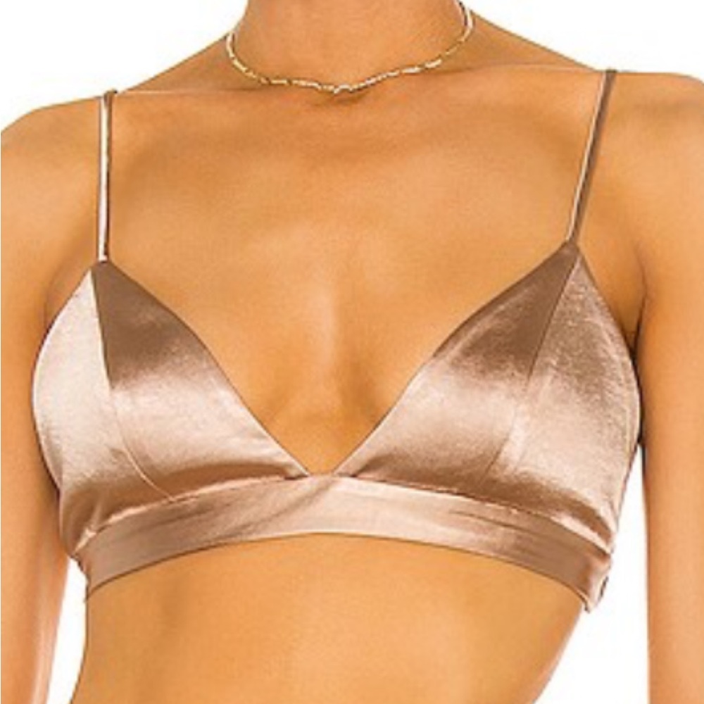 Lovers and Friends Satin Bralette